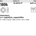 Nutmutter DIN 1804 M85x 2 Automatenstahl/14 H 1 Stück