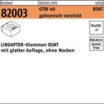 Klemmen R 82003 GTW 40 BSNT M12 galv.verz. 1 Stück LINDAPTER
