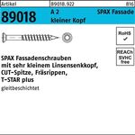 Fassadenschraube R 89018 Liko T-STAR 4,5x 70/42-T A 2 kleiner Kopf 100St. SPAX - VPE: 100