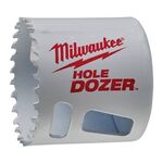 Lochsäge Hole Dozer D.52mm Schnitt-T.41mm variable Zahn HSS-Bi-Metall MILWAUKEE