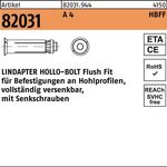 Hohlraumdübel R 82031 HBFF 12-3 (100/74) A 4 1 Stück LINDAPTER