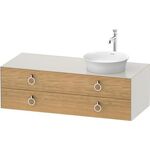 Duravit Waschtischunterbau WHITE TULIP 1300x550mm 2 Schubk No we sdm ES Ei Mi.