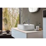 Duravit Aufsatzbecken Zencha 550x390mm o ÜL m Hahnlochblock we sdm