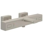 V&B Thermostat-Wannenbatterie UNIVERSAL 317x202x65mm, eckig brushed nickel matt