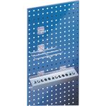 Lochplatte B450xL2000mm lichtgrau RASTERPLAN