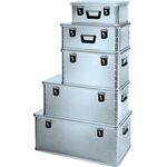 Aluminiumbox Mini L600xB400xH240mm 42l m.Klappverschluss ZARGES