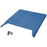 Wandsortierer FLAT Anbaumodul blau B240xT15xH302mm EICHNER
