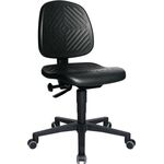 Arbeitsdrehstuhl TEC 40 Rl.Polyurethanschaum schwarz 410-540mm TOPSTAR