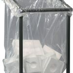 Abfallsammler H1230xB730xT695mm 1000l anthrazit-eisenglimmer,DB703 stationär