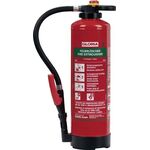 Schaumfeuerlöscher 6l Aufladegerät Brandkl.34 A 144 B m.Wandh.GLORIA
