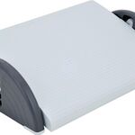 Fußstütze lichtgrau B520xT350xH140mm Höhenverstellung 4-fach 30-165mm WEDO