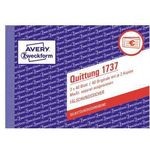 Avery Zweckform Quittung 1737 DI A6 mit MwSt SD 3x40Blatt