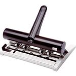NOVUS Locher B430 025-0470 4fach 30Bl. Metall anthrazit/lichtgrau