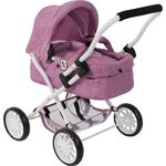 Mini-Kuschelwagen SMARTY Jeans pink