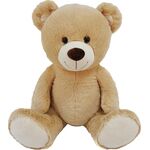 AM Plüsch-Teddy sitzend, ca. 90cm