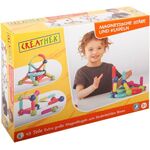 CR Magnetische Baustäbe+Kugeln, 43 Teile