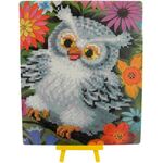 Diamond Painting Eule 25x21cm