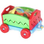 OA Nachziehwagen m. Eimergarnitur, 6tlg.