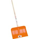 Schneeschaufel orange, Kst. 87cm