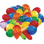 Ballons 25 Stück farblich sortiert