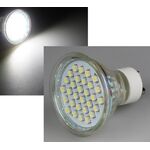 LED Strahler GU10 ''H20 SMD'' 30 SMD LEDs, 6000k, 120lm, 120°, 230V/1,3W, weiß