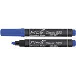 Permanentmarker Classic blau Strich-B.1-4mm Rundspitze PICA - VPE: 10