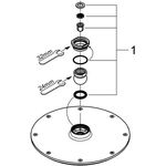 Grohe Kopfbrause RAINSHOWER C 210 d= 210mm chr