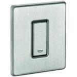 Grohe Abdeckplatte m Drucktaste edelstahl