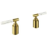 GROHE Hebelgriffe Atrio Private C. 48464 White Attica Caesarstone cool sunrise