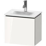 Duravit Waschtischunterbau L-CUBE 400x440x311mm Türansch re weiß supermatt