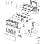 BOSCH Klimagerät CL3000iU W 20 E, Split Inneneinheit, 291x726x210, 2,0 kW