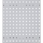 Lochplatte B450xL500mm lichtgrau RASTERPLAN