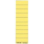 Leitz Beschriftungsschild 19010015 blanko 4zeilig gelb 100 St./Pack.