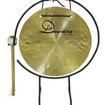 DIMAVERY Gong, 25cm mit Ständer/Klöppel