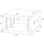 ROADINGER Stahl-Rack SR-19, 4HE