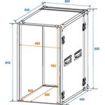 ROADINGER Rack Profi 18HE 45cm