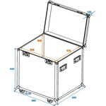 ROADINGER Universal-Tour-Case 60cm mit Rollen Profi