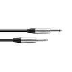 PSSO Klinkenkabel 6,3 mono 1m sw Neutrik