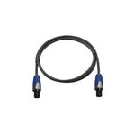 PSSO Lautsprecherkabel Speakon 2x2,5 1,5m sw