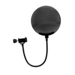 OMNITRONIC Mikrofon-Popfilter, Metall schwarz
