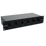 OMNITRONIC ELA 6S-Zonen LS-Regler 30W sw
