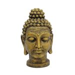 EUROPALMS Buddhakopf, antik-gold, 75cm
