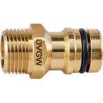 Gerätestecker GEKA plus-Stecksystem KTW MS AG G 1/2 Zoll SB GEKA, 1 Stück