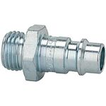 Stecknippel STA verz.Stecker DN 7,2-7,8 AG G 1/8 Zoll SW 14mm RIEGLER, 1 Stück