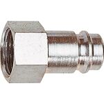 Stecknippel STA gehärtet/vern.Stecker DN 10 IG G 1/4 Zoll RIEGLER - VPE: 10