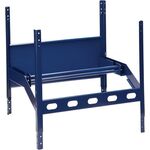 Abrollgerät LOGS 110 H520xB540xT390mm blau RAL 5022 m.2 Achsen LOGS