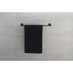 Duravit Badetuchhalter STARCK T 610mm schwarz matt