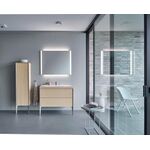 Duravit Sockelfuß XVIU 243x10x25mm, 2 Stück champagner matt
