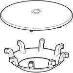 KG Abdeckkappe, zu Comfort Plus Badewanne 600970 und 600975