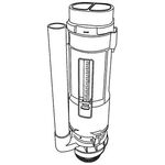 Grohe Ablaufventil f aufgesetzten Bau Keramik Spülkasten